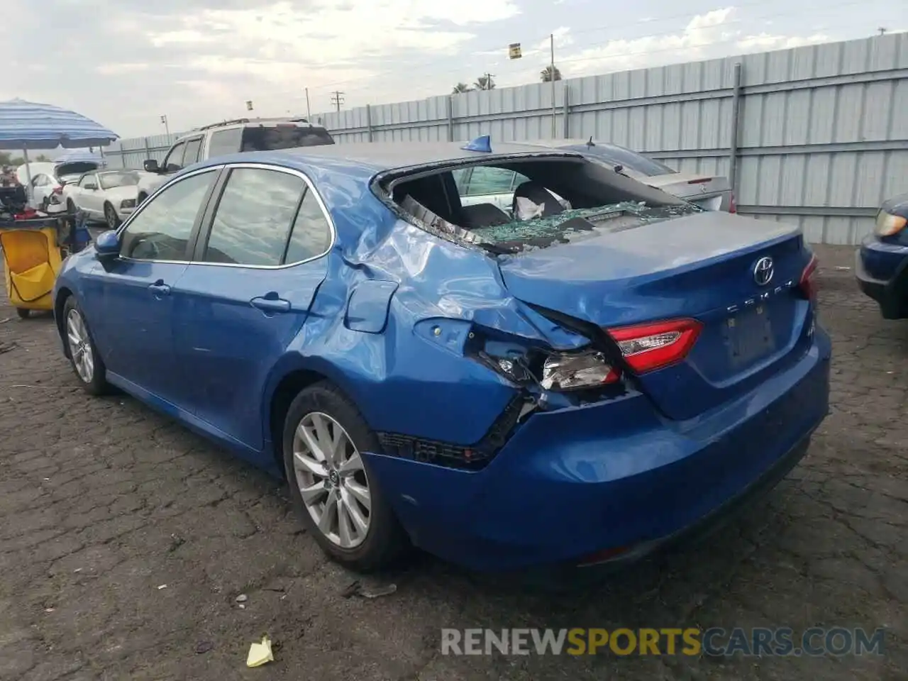 3 Photograph of a damaged car 4T1B11HK4KU236062 TOYOTA CAMRY 2019