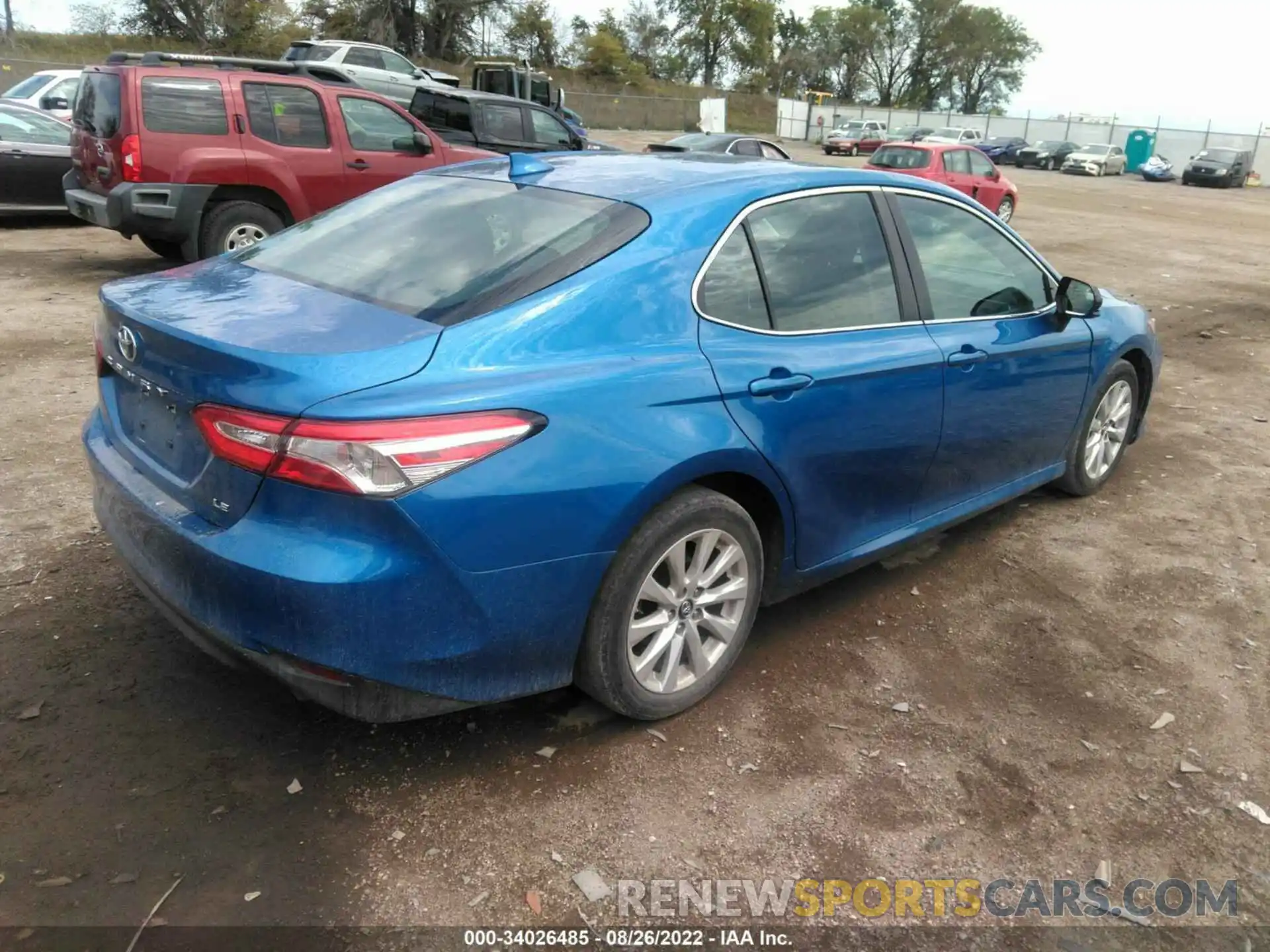 4 Photograph of a damaged car 4T1B11HK4KU237082 TOYOTA CAMRY 2019