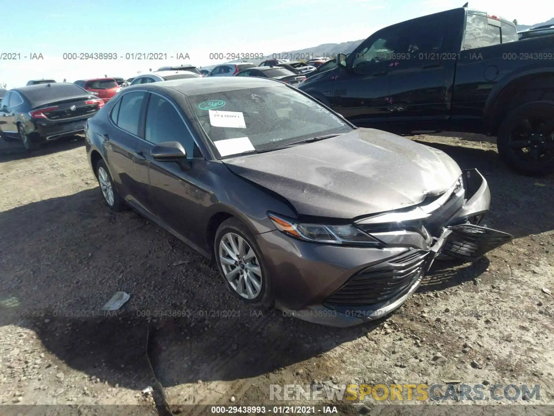 1 Photograph of a damaged car 4T1B11HK4KU239480 TOYOTA CAMRY 2019