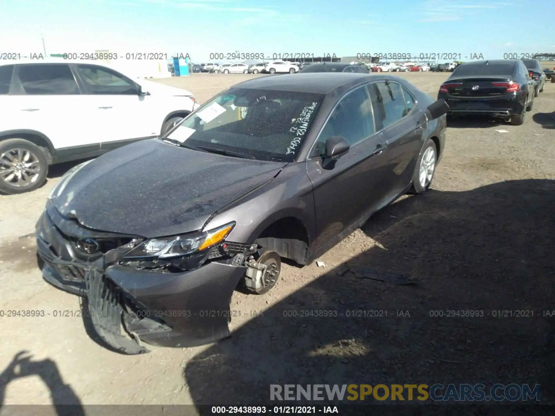 2 Photograph of a damaged car 4T1B11HK4KU239480 TOYOTA CAMRY 2019