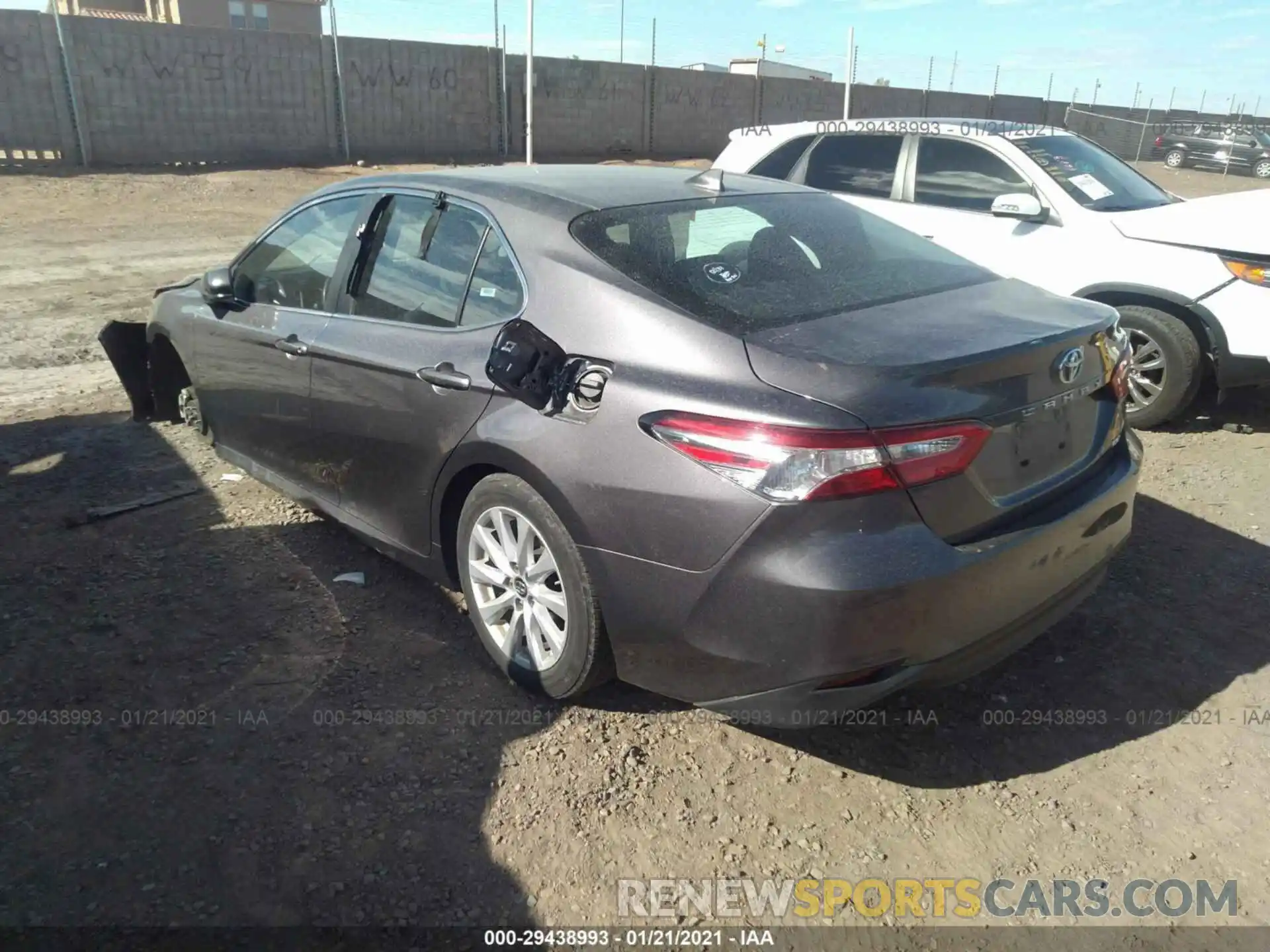 3 Photograph of a damaged car 4T1B11HK4KU239480 TOYOTA CAMRY 2019