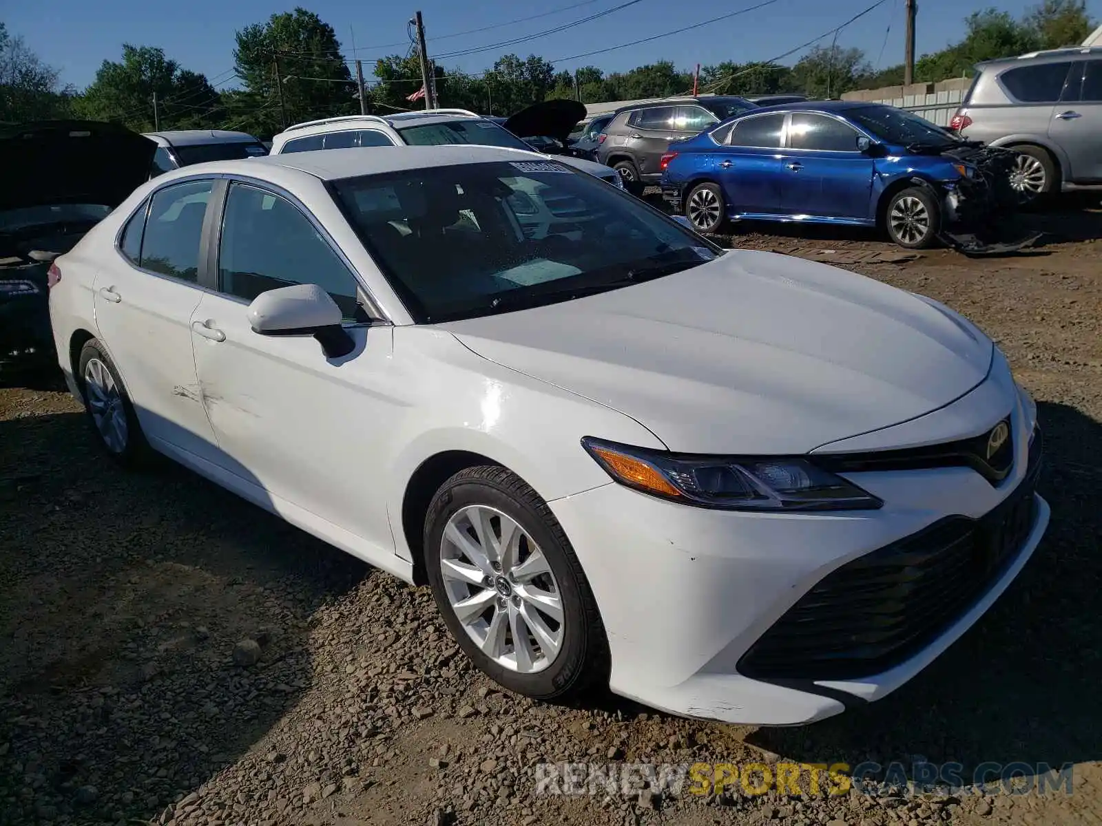 1 Photograph of a damaged car 4T1B11HK4KU239771 TOYOTA CAMRY 2019