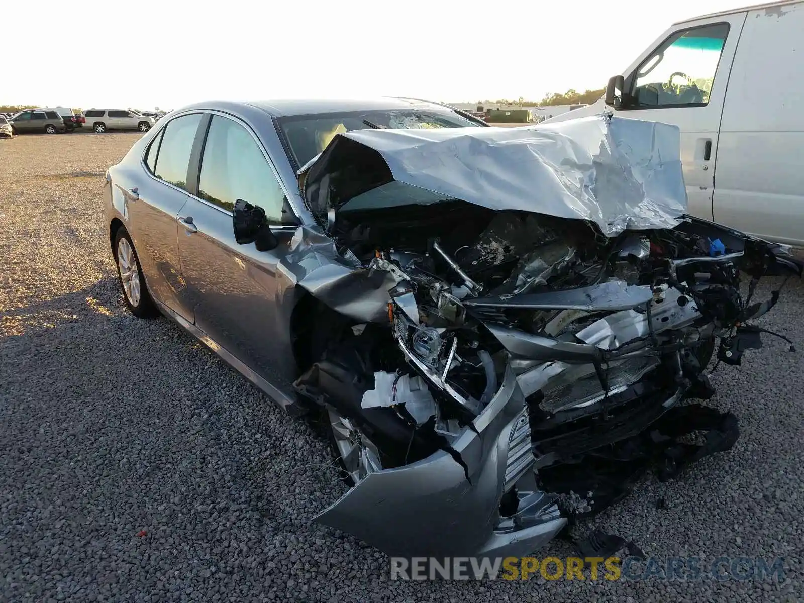 1 Photograph of a damaged car 4T1B11HK4KU240841 TOYOTA CAMRY 2019