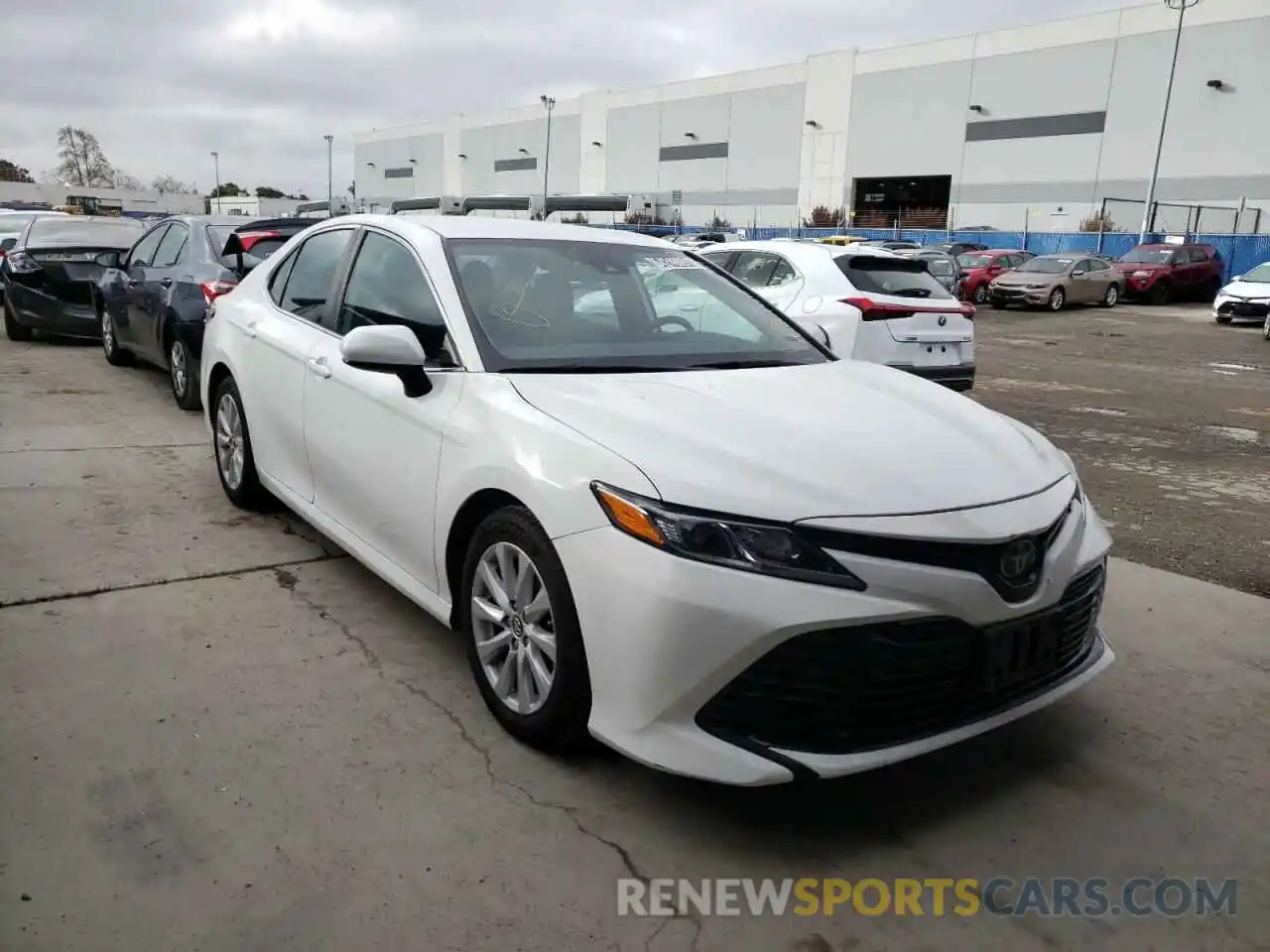 1 Photograph of a damaged car 4T1B11HK4KU241455 TOYOTA CAMRY 2019