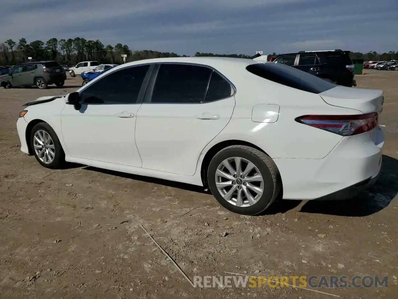 2 Photograph of a damaged car 4T1B11HK4KU243349 TOYOTA CAMRY 2019