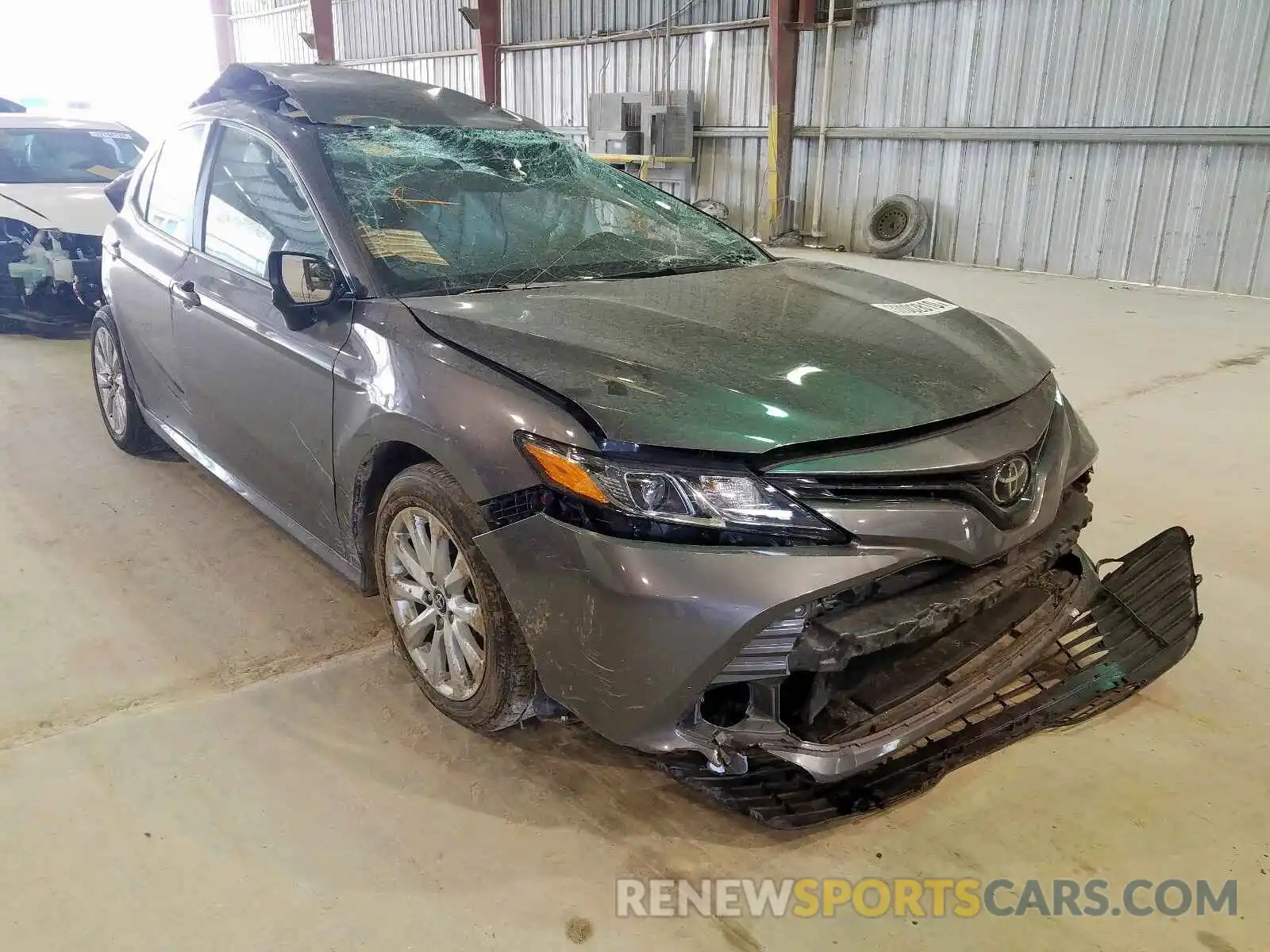 1 Photograph of a damaged car 4T1B11HK4KU245084 TOYOTA CAMRY 2019