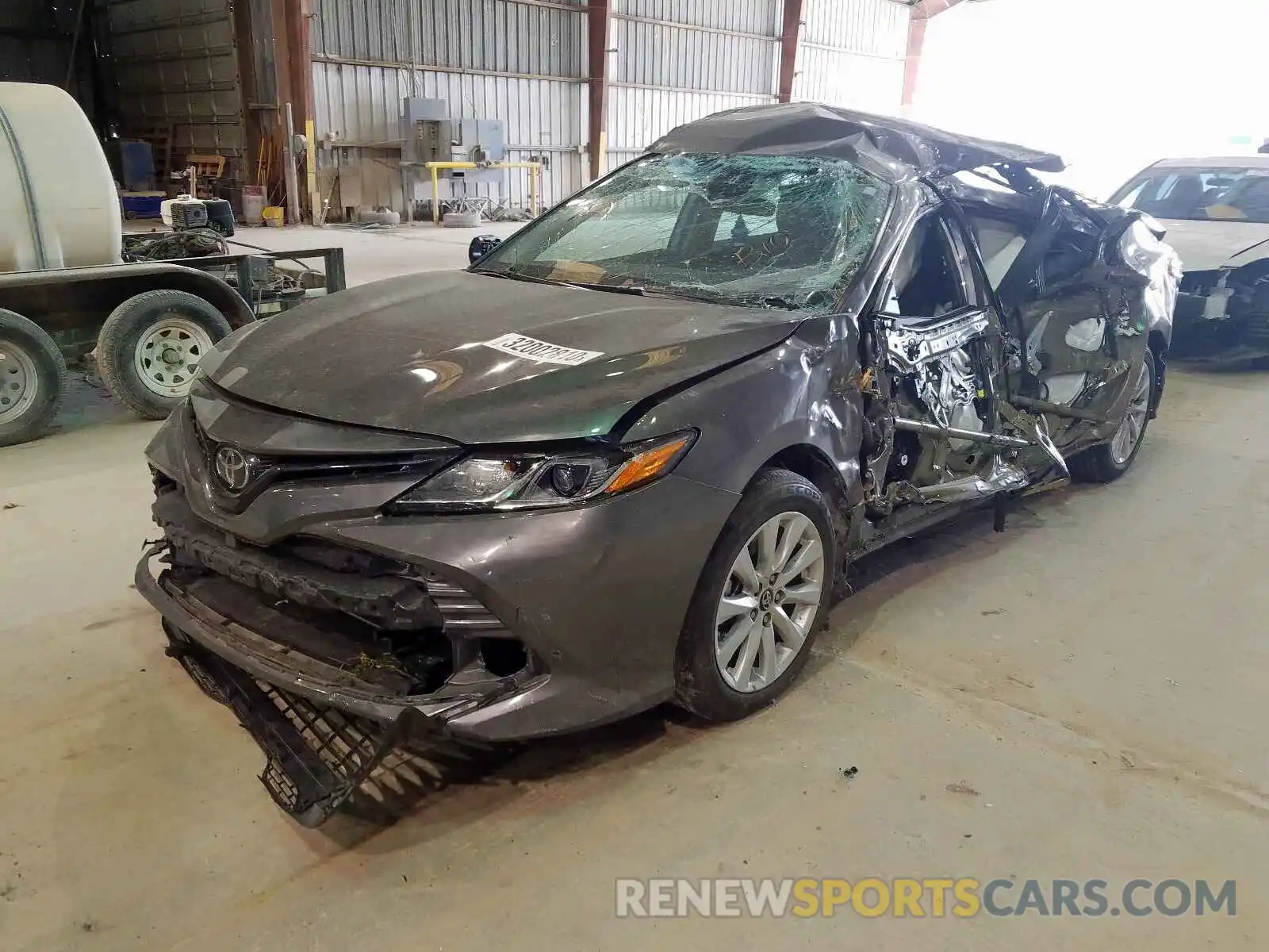 2 Photograph of a damaged car 4T1B11HK4KU245084 TOYOTA CAMRY 2019