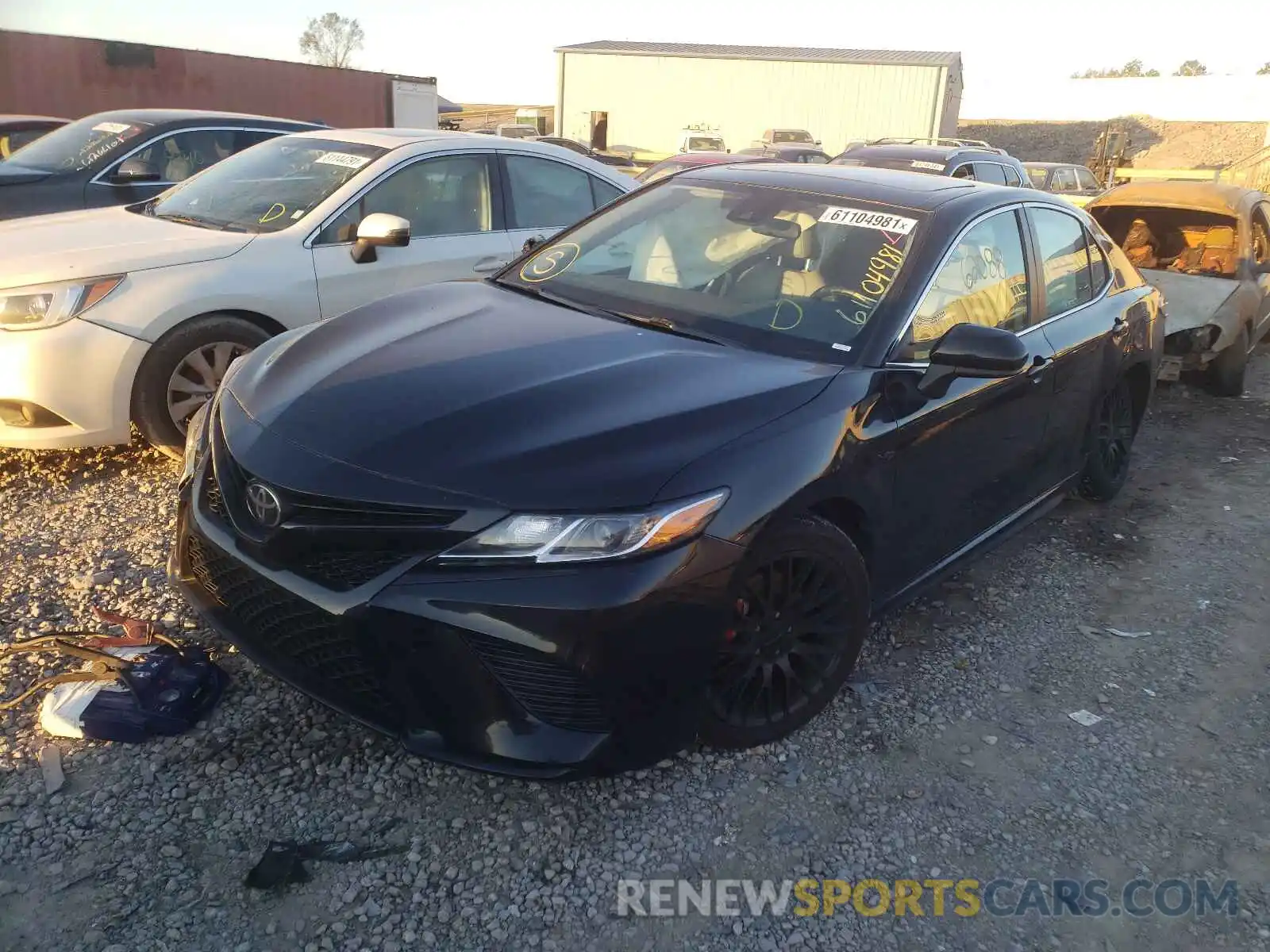 2 Photograph of a damaged car 4T1B11HK4KU247210 TOYOTA CAMRY 2019