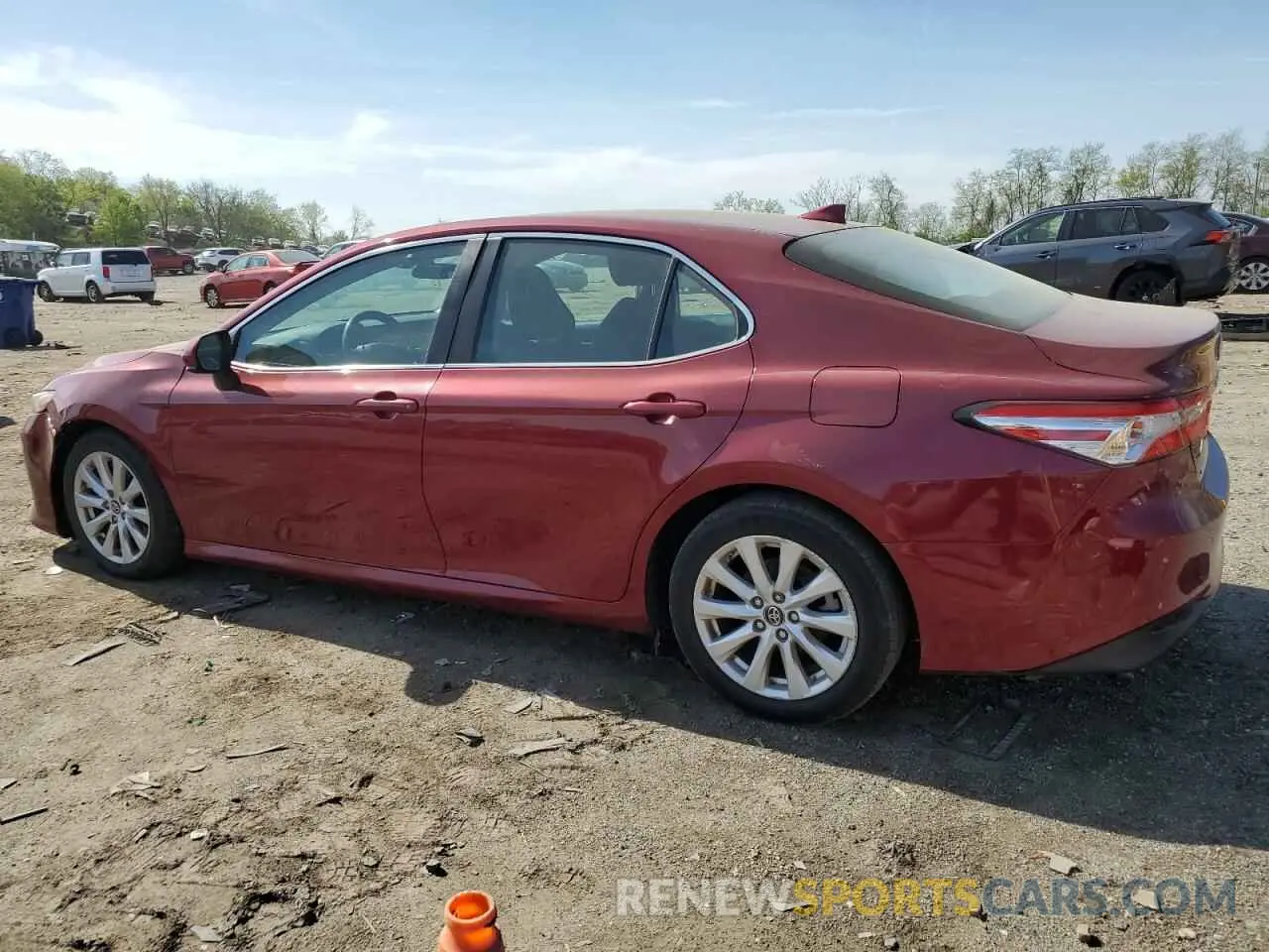 2 Photograph of a damaged car 4T1B11HK4KU249894 TOYOTA CAMRY 2019