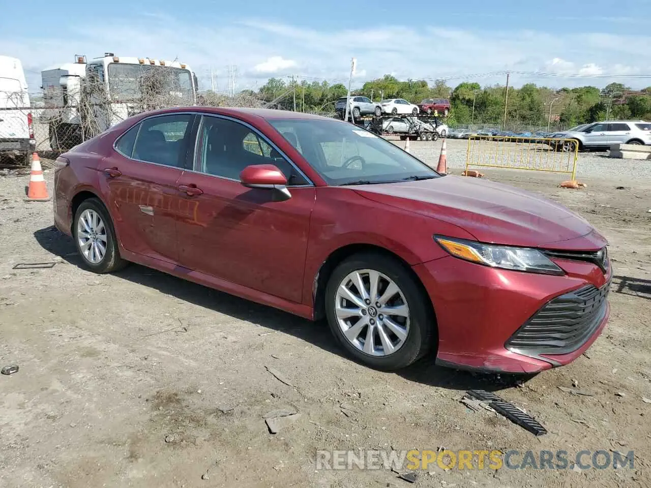 4 Photograph of a damaged car 4T1B11HK4KU249894 TOYOTA CAMRY 2019