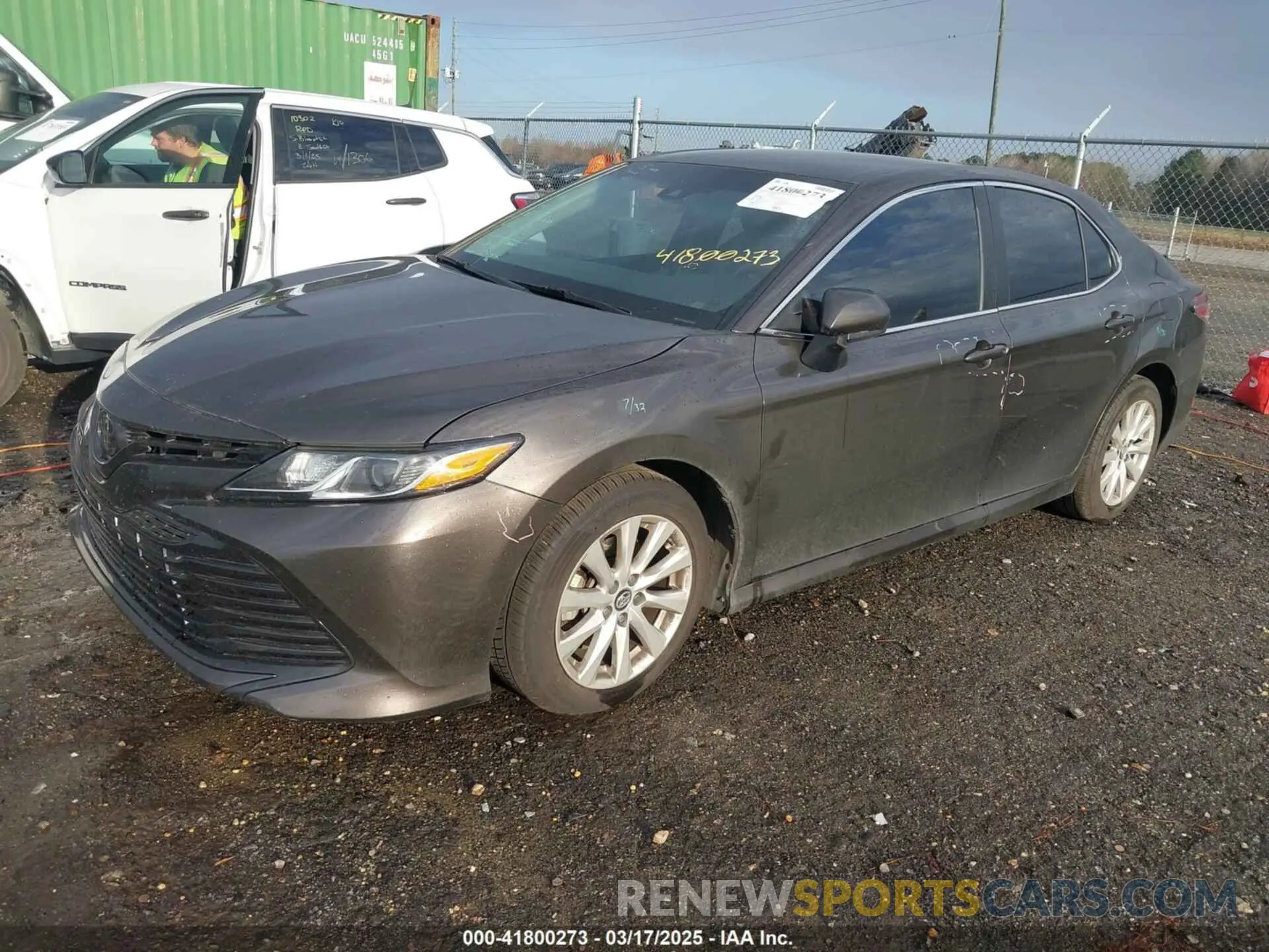 2 Photograph of a damaged car 4T1B11HK4KU251869 TOYOTA CAMRY 2019