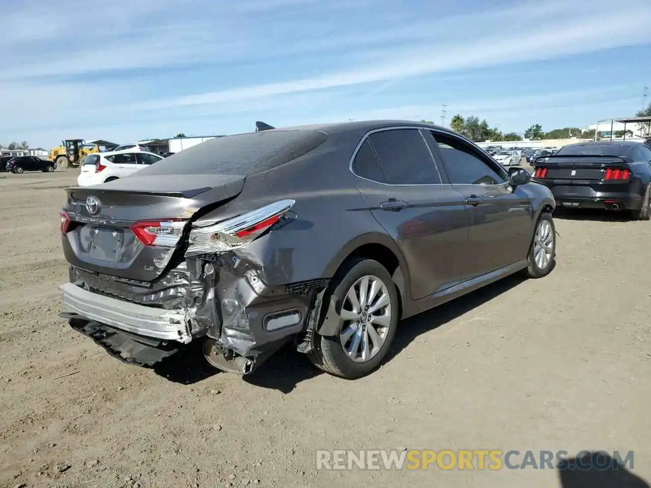 3 Photograph of a damaged car 4T1B11HK4KU252195 TOYOTA CAMRY 2019