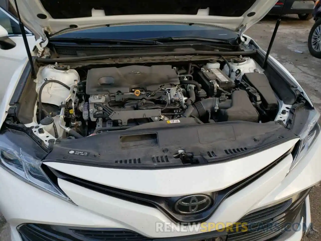 7 Photograph of a damaged car 4T1B11HK4KU253007 TOYOTA CAMRY 2019