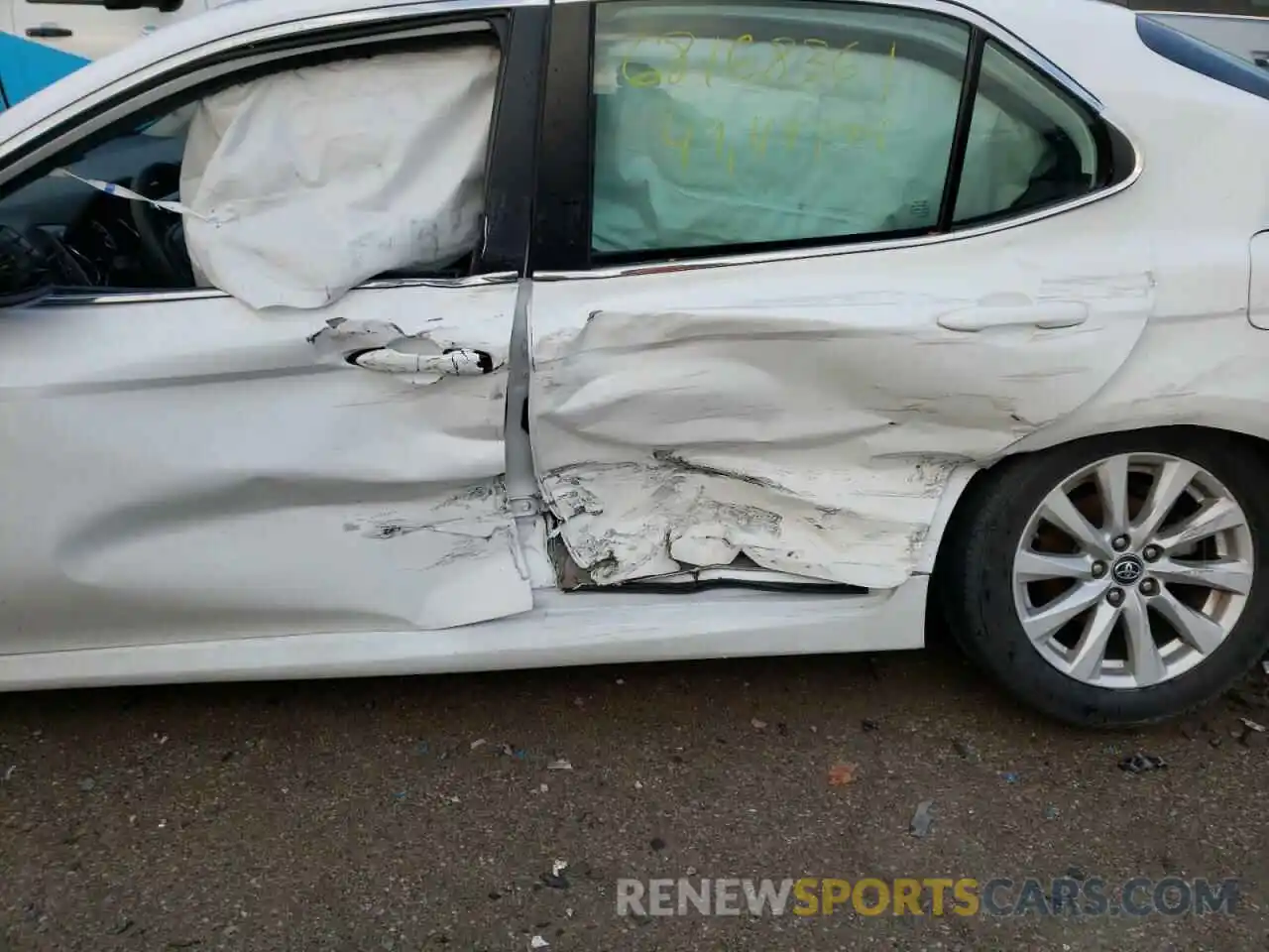 9 Photograph of a damaged car 4T1B11HK4KU253007 TOYOTA CAMRY 2019