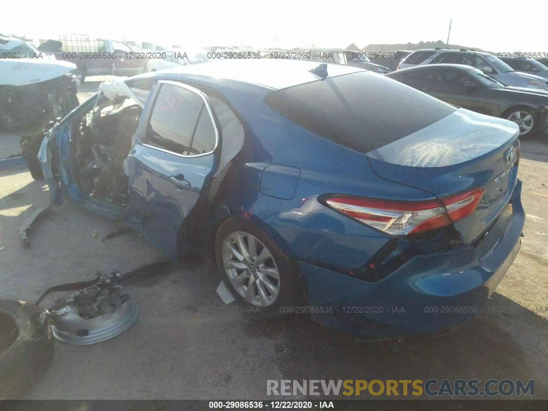 3 Photograph of a damaged car 4T1B11HK4KU253332 TOYOTA CAMRY 2019