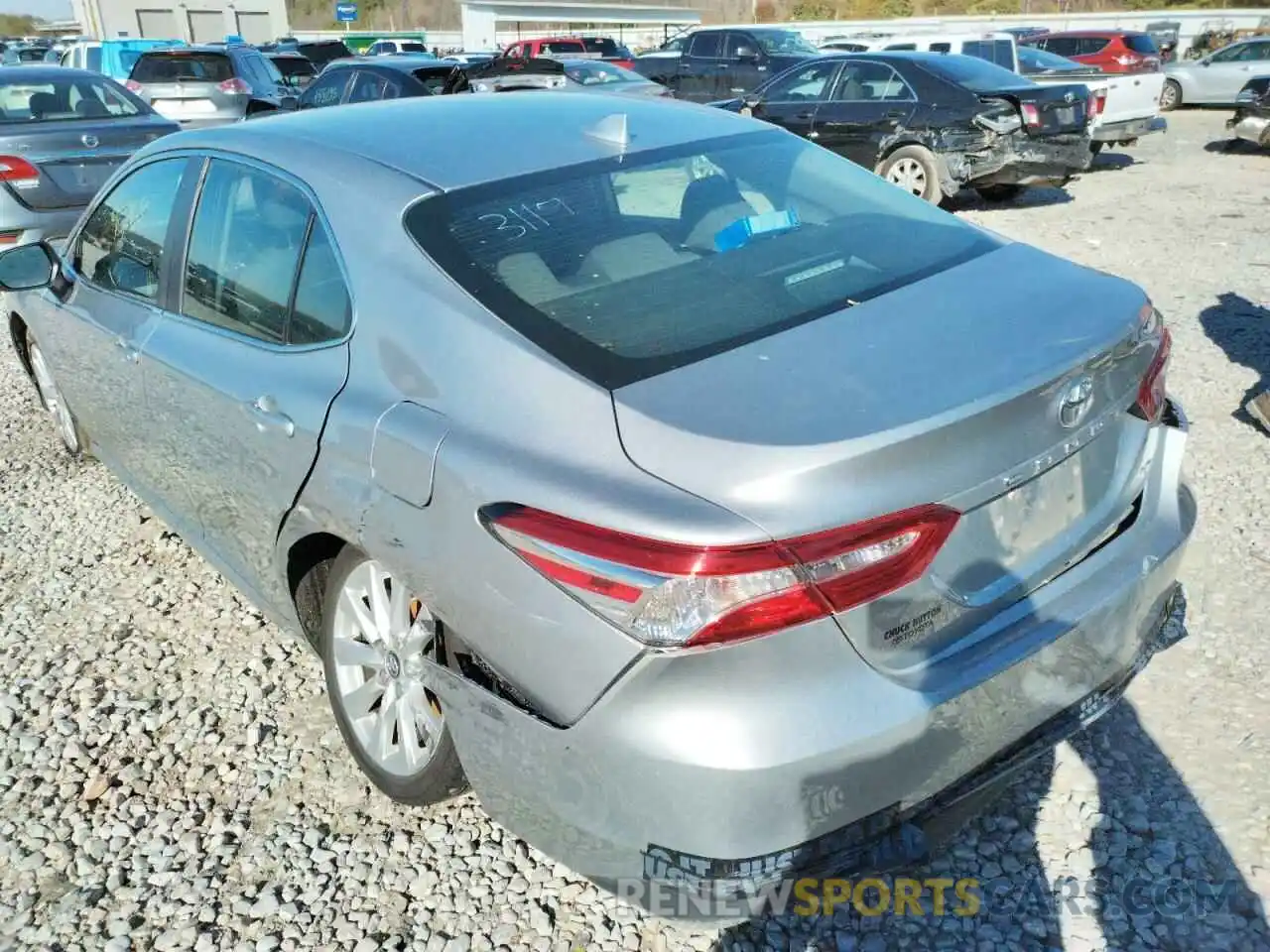 3 Photograph of a damaged car 4T1B11HK4KU254318 TOYOTA CAMRY 2019