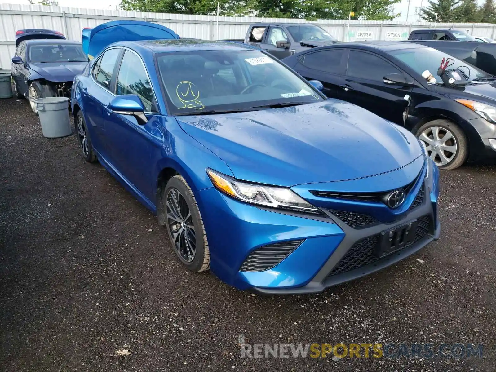 1 Photograph of a damaged car 4T1B11HK4KU257218 TOYOTA CAMRY 2019