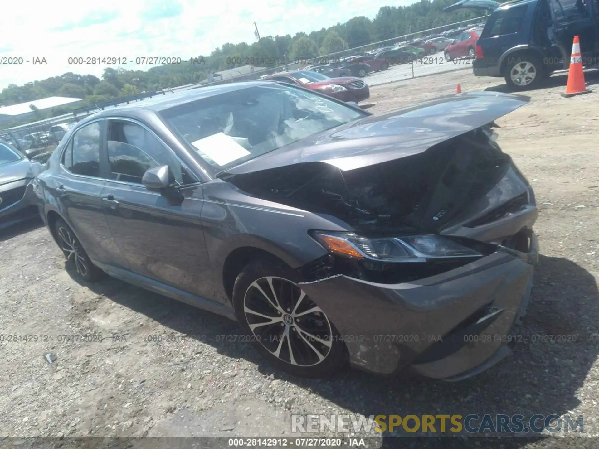 1 Photograph of a damaged car 4T1B11HK4KU265805 TOYOTA CAMRY 2019