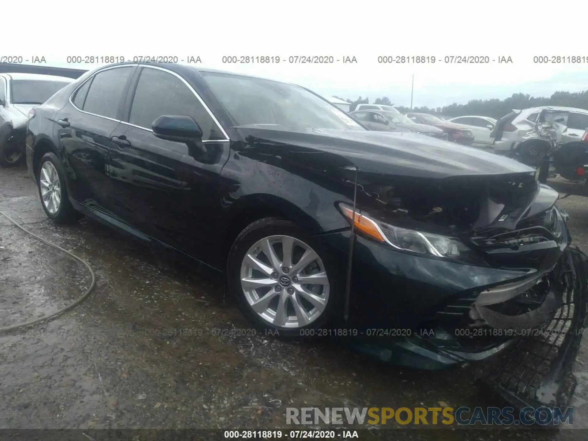 1 Photograph of a damaged car 4T1B11HK4KU273841 TOYOTA CAMRY 2019