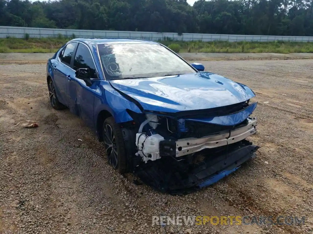 1 Photograph of a damaged car 4T1B11HK4KU274004 TOYOTA CAMRY 2019