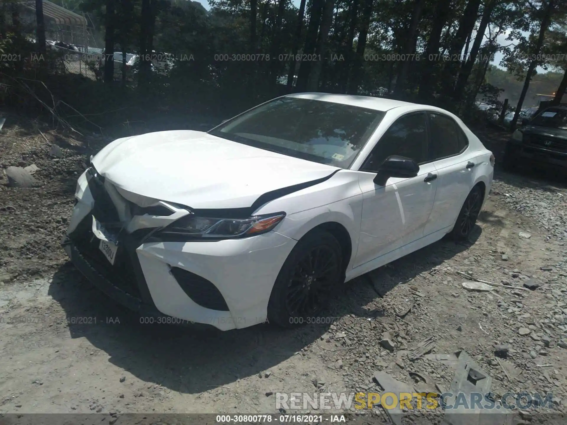 2 Photograph of a damaged car 4T1B11HK4KU274553 TOYOTA CAMRY 2019