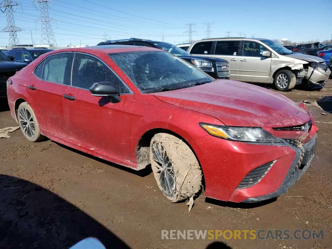 4 Photograph of a damaged car 4T1B11HK4KU274942 TOYOTA CAMRY 2019