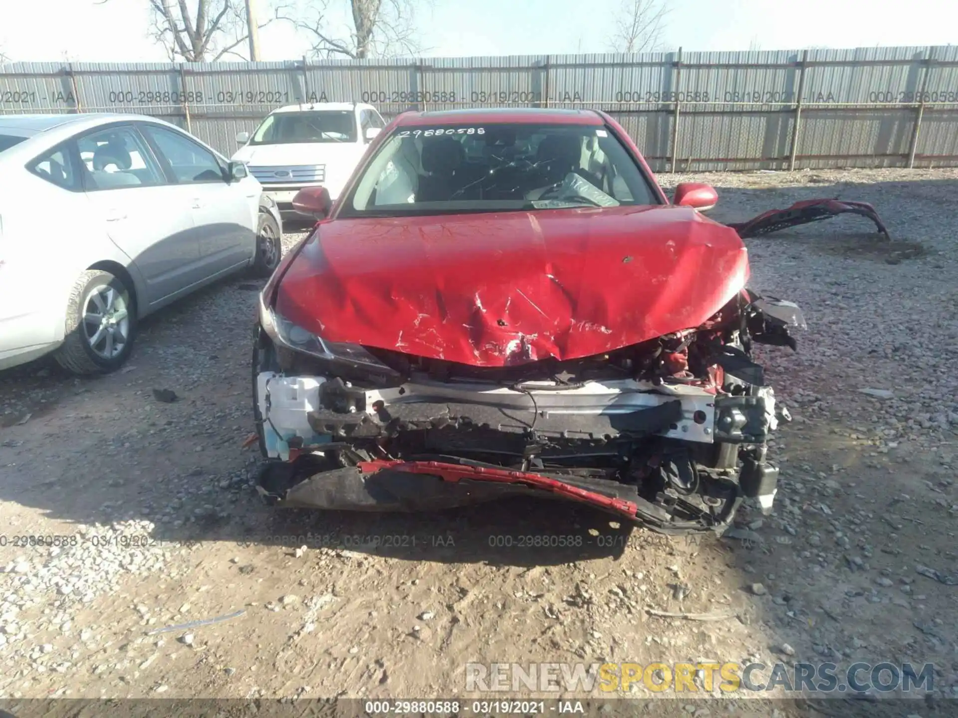 6 Photograph of a damaged car 4T1B11HK4KU274987 TOYOTA CAMRY 2019