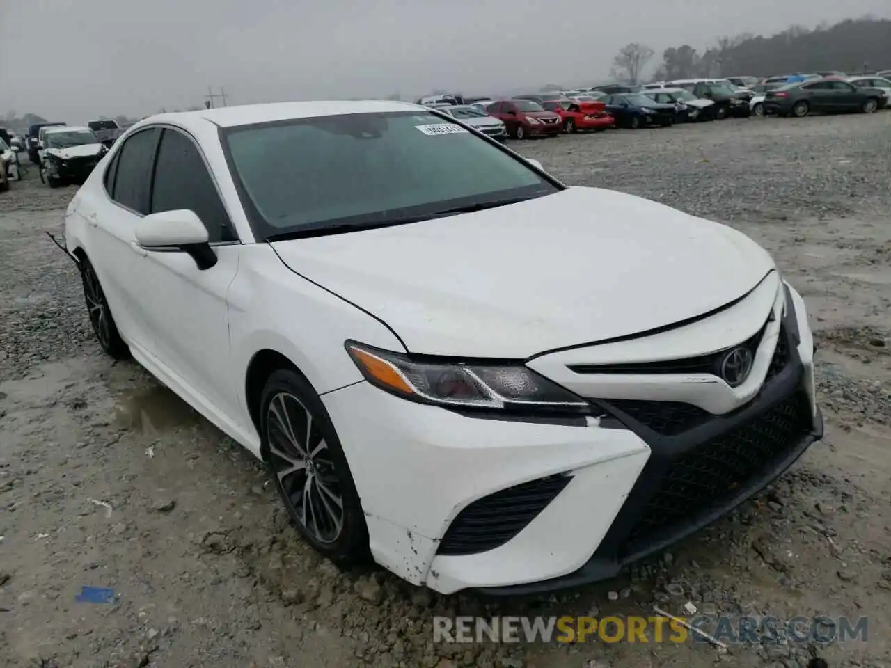 1 Photograph of a damaged car 4T1B11HK4KU278876 TOYOTA CAMRY 2019