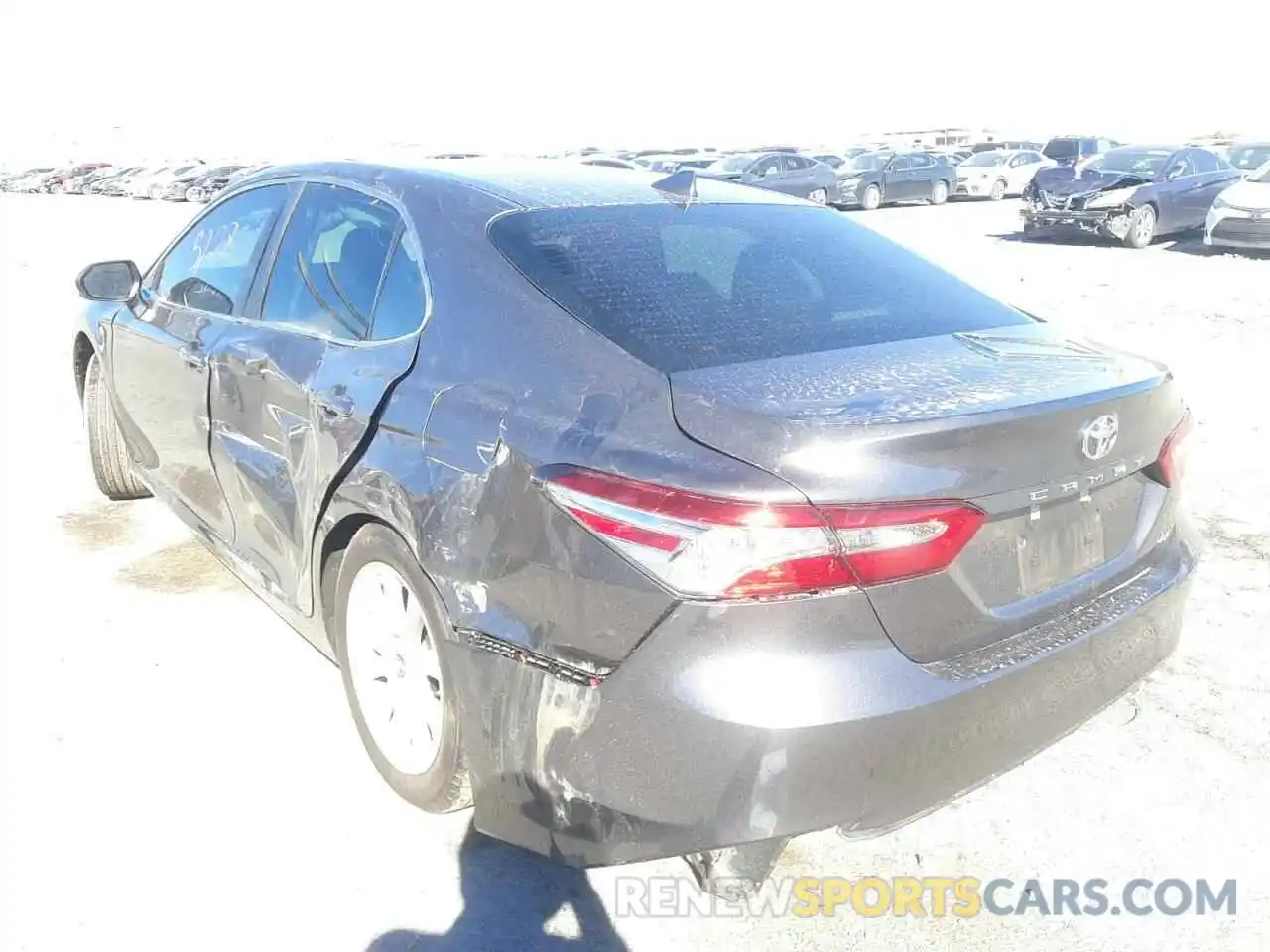 3 Photograph of a damaged car 4T1B11HK4KU284502 TOYOTA CAMRY 2019