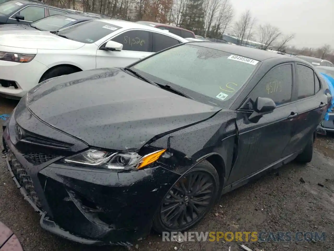 2 Photograph of a damaged car 4T1B11HK4KU288176 TOYOTA CAMRY 2019