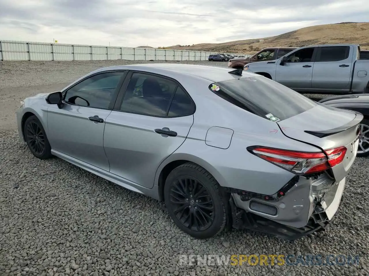 2 Photograph of a damaged car 4T1B11HK4KU288470 TOYOTA CAMRY 2019