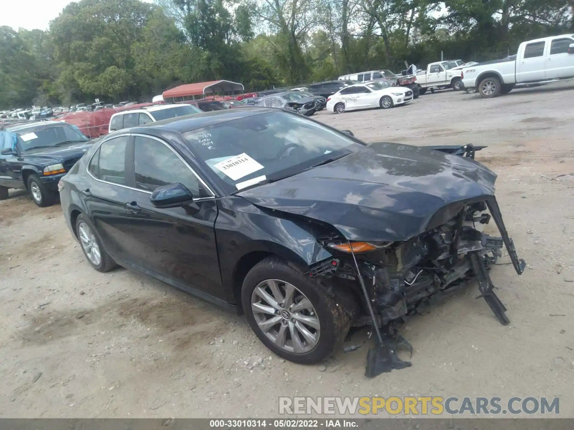 1 Photograph of a damaged car 4T1B11HK4KU288789 TOYOTA CAMRY 2019