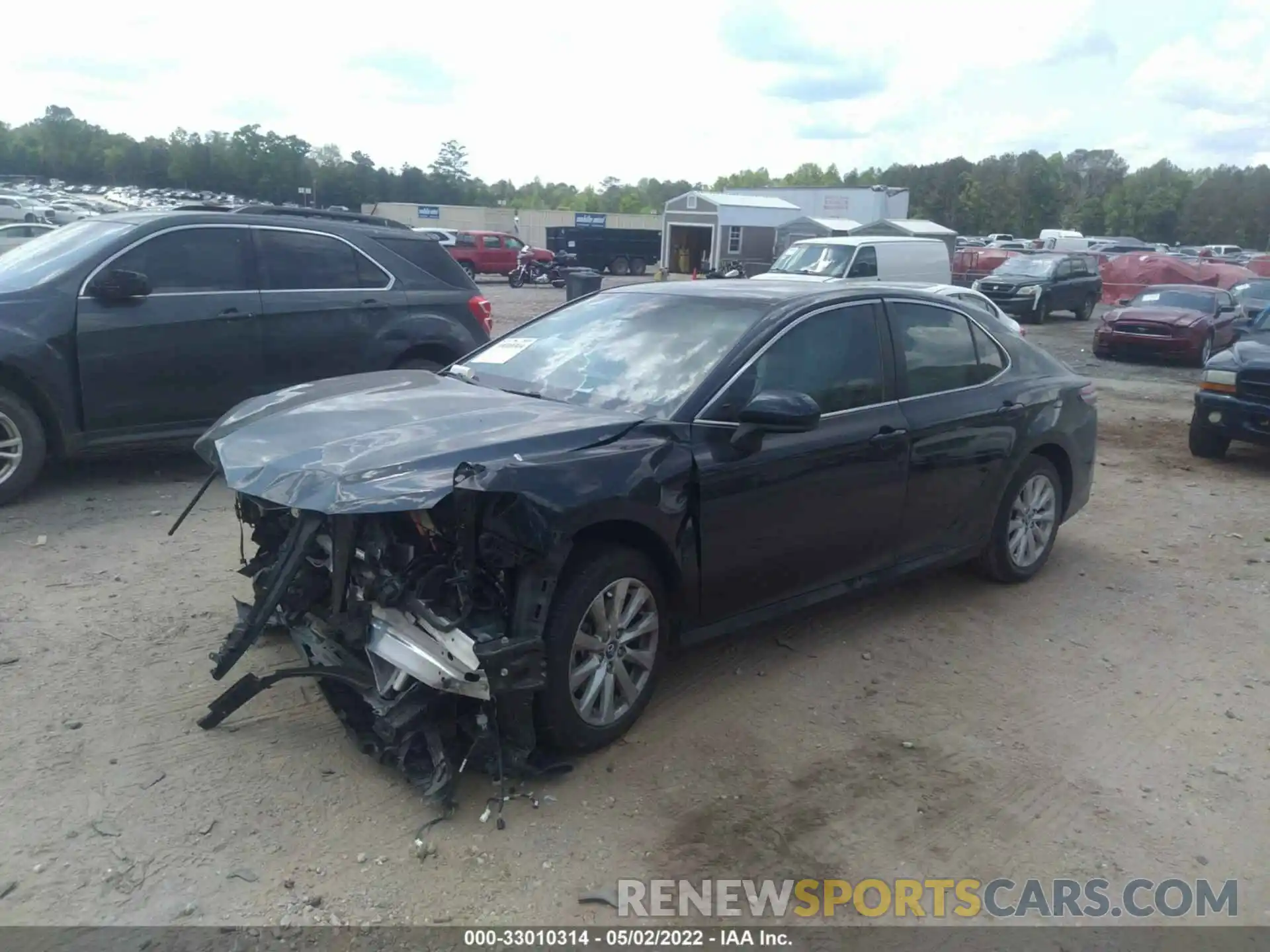 2 Photograph of a damaged car 4T1B11HK4KU288789 TOYOTA CAMRY 2019