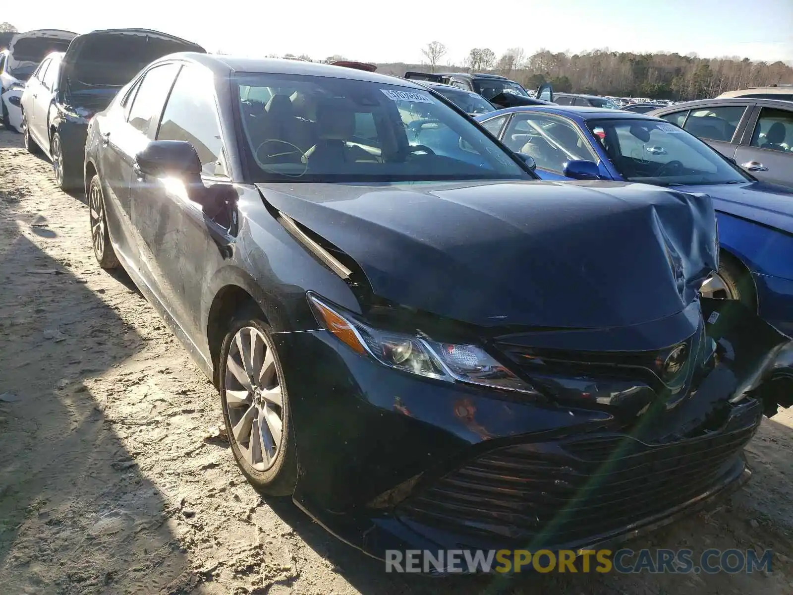 1 Photograph of a damaged car 4T1B11HK4KU290087 TOYOTA CAMRY 2019