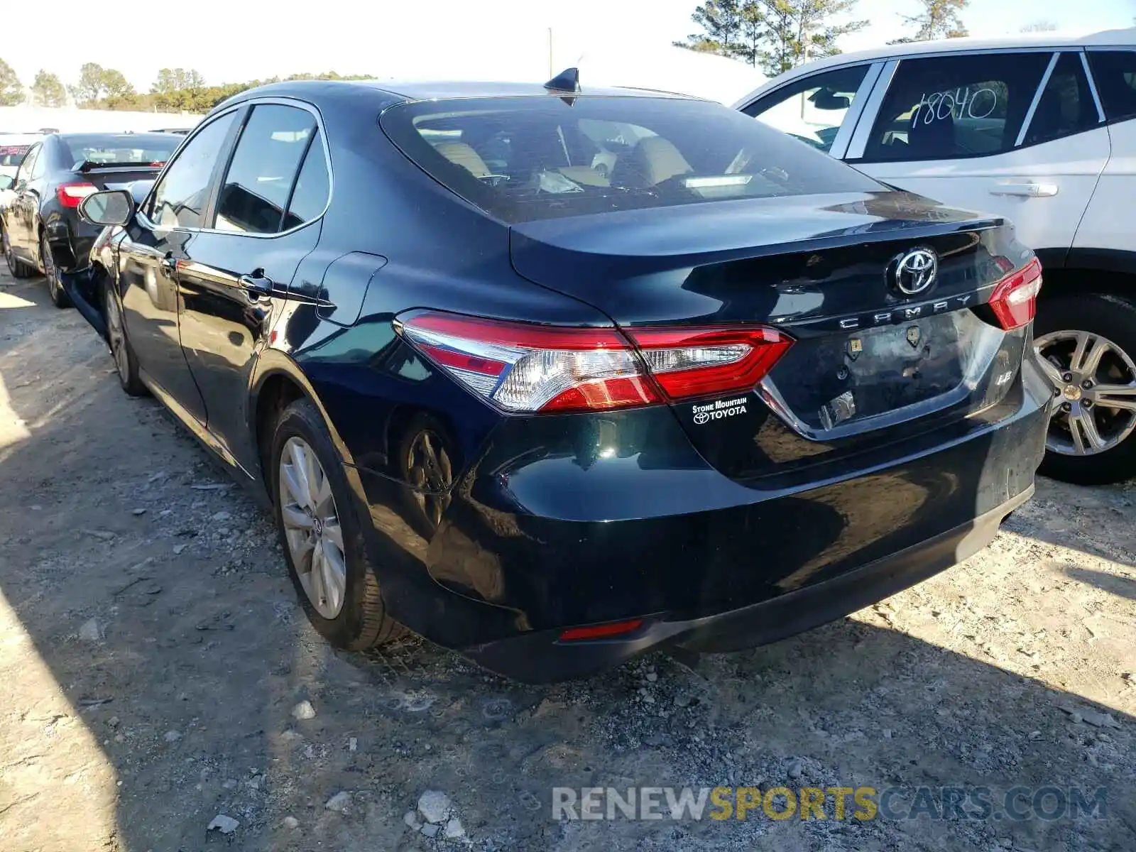 3 Photograph of a damaged car 4T1B11HK4KU290087 TOYOTA CAMRY 2019