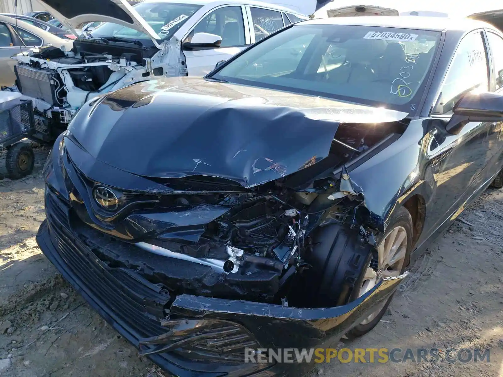 9 Photograph of a damaged car 4T1B11HK4KU290087 TOYOTA CAMRY 2019