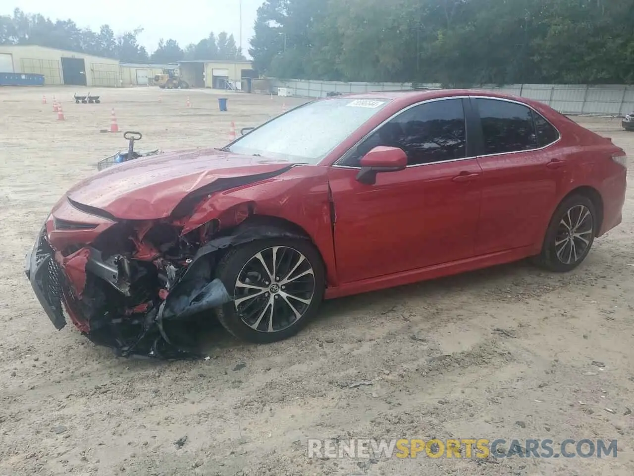 1 Photograph of a damaged car 4T1B11HK4KU299727 TOYOTA CAMRY 2019