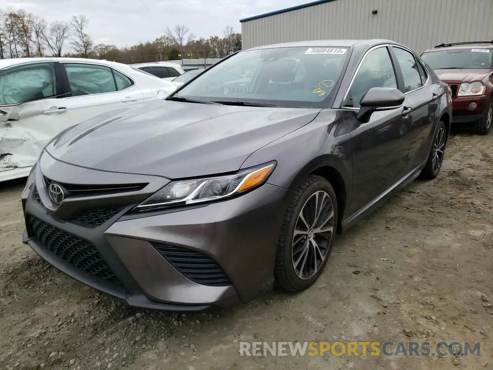 2 Photograph of a damaged car 4T1B11HK4KU683278 TOYOTA CAMRY 2019