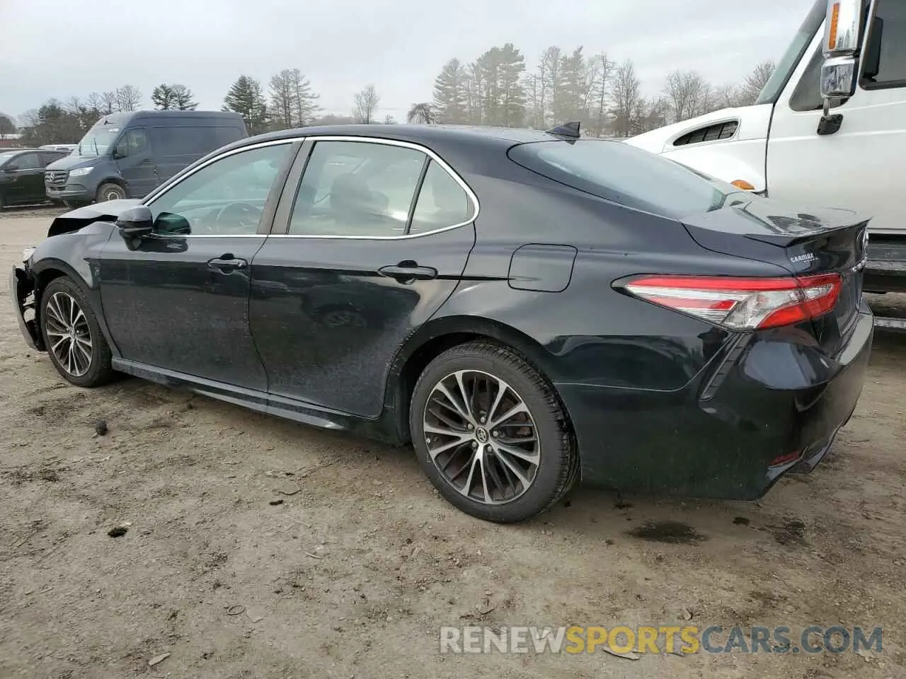 2 Photograph of a damaged car 4T1B11HK4KU687301 TOYOTA CAMRY 2019