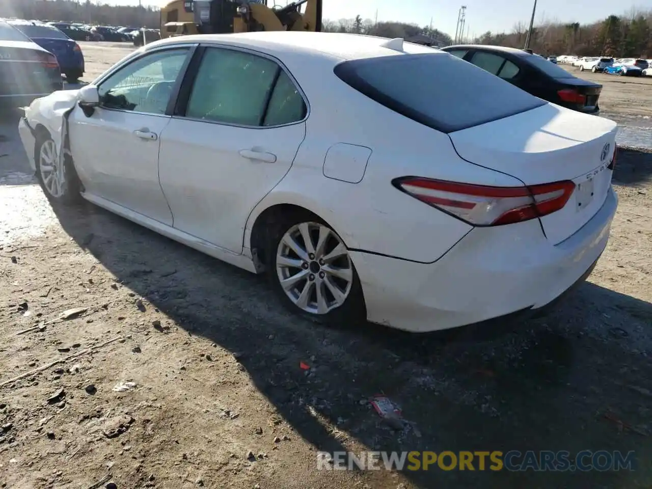 2 Photograph of a damaged car 4T1B11HK4KU687511 TOYOTA CAMRY 2019