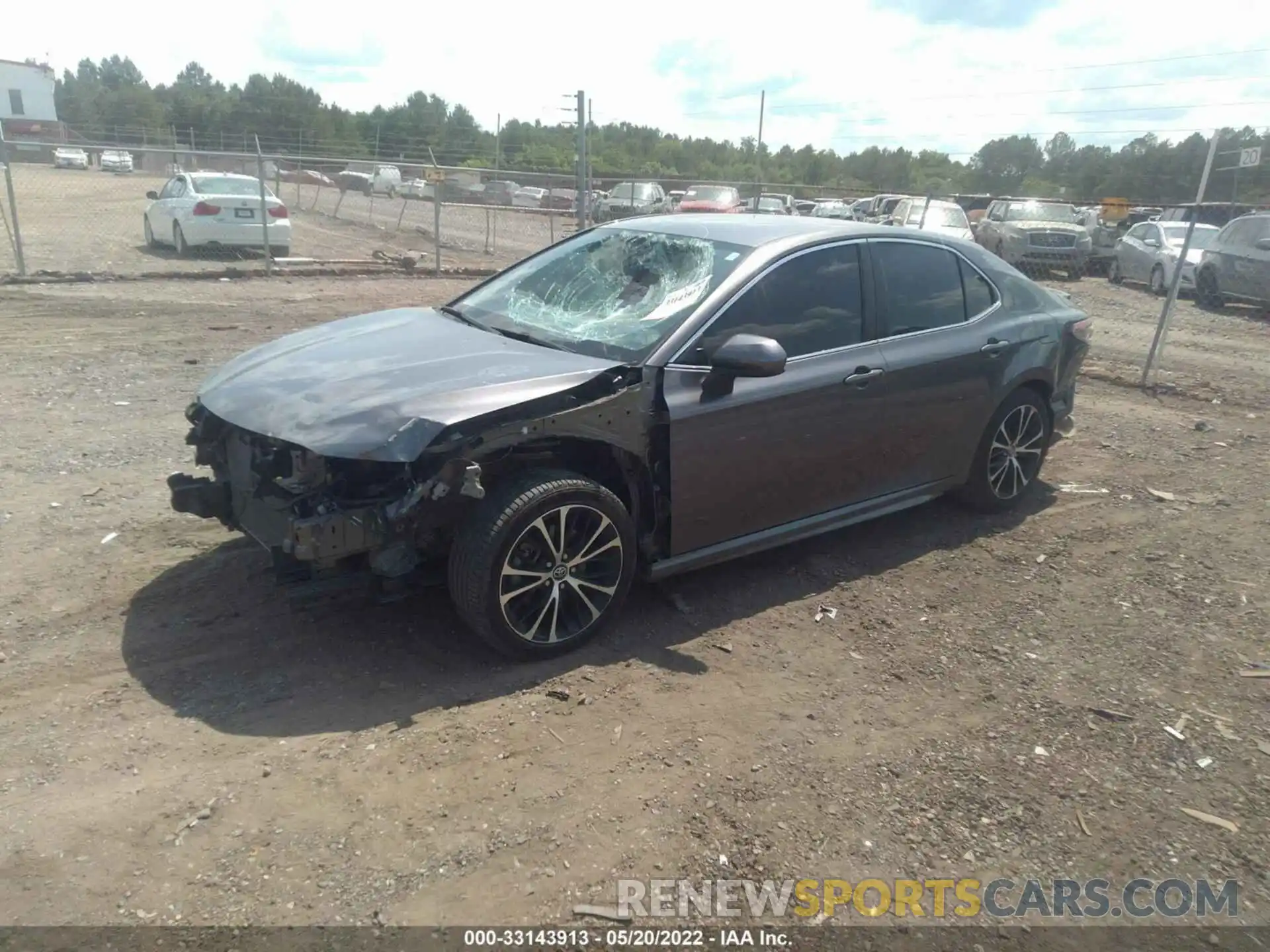 2 Photograph of a damaged car 4T1B11HK4KU687721 TOYOTA CAMRY 2019