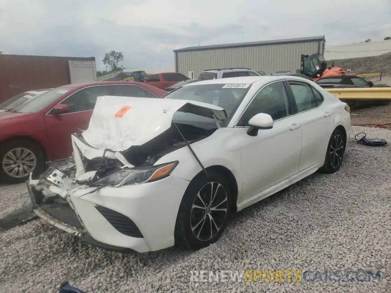 2 Photograph of a damaged car 4T1B11HK4KU688206 TOYOTA CAMRY 2019