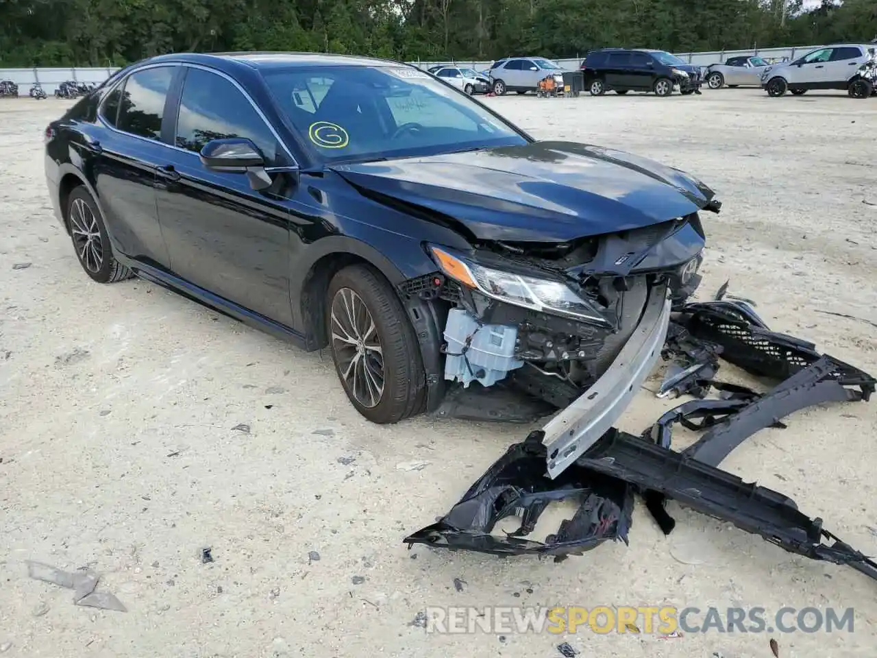 1 Photograph of a damaged car 4T1B11HK4KU688819 TOYOTA CAMRY 2019