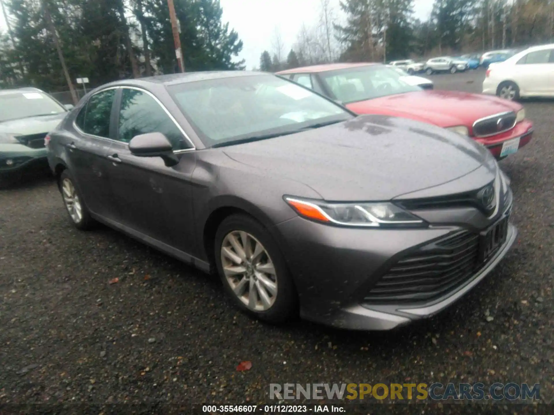 1 Photograph of a damaged car 4T1B11HK4KU690652 TOYOTA CAMRY 2019