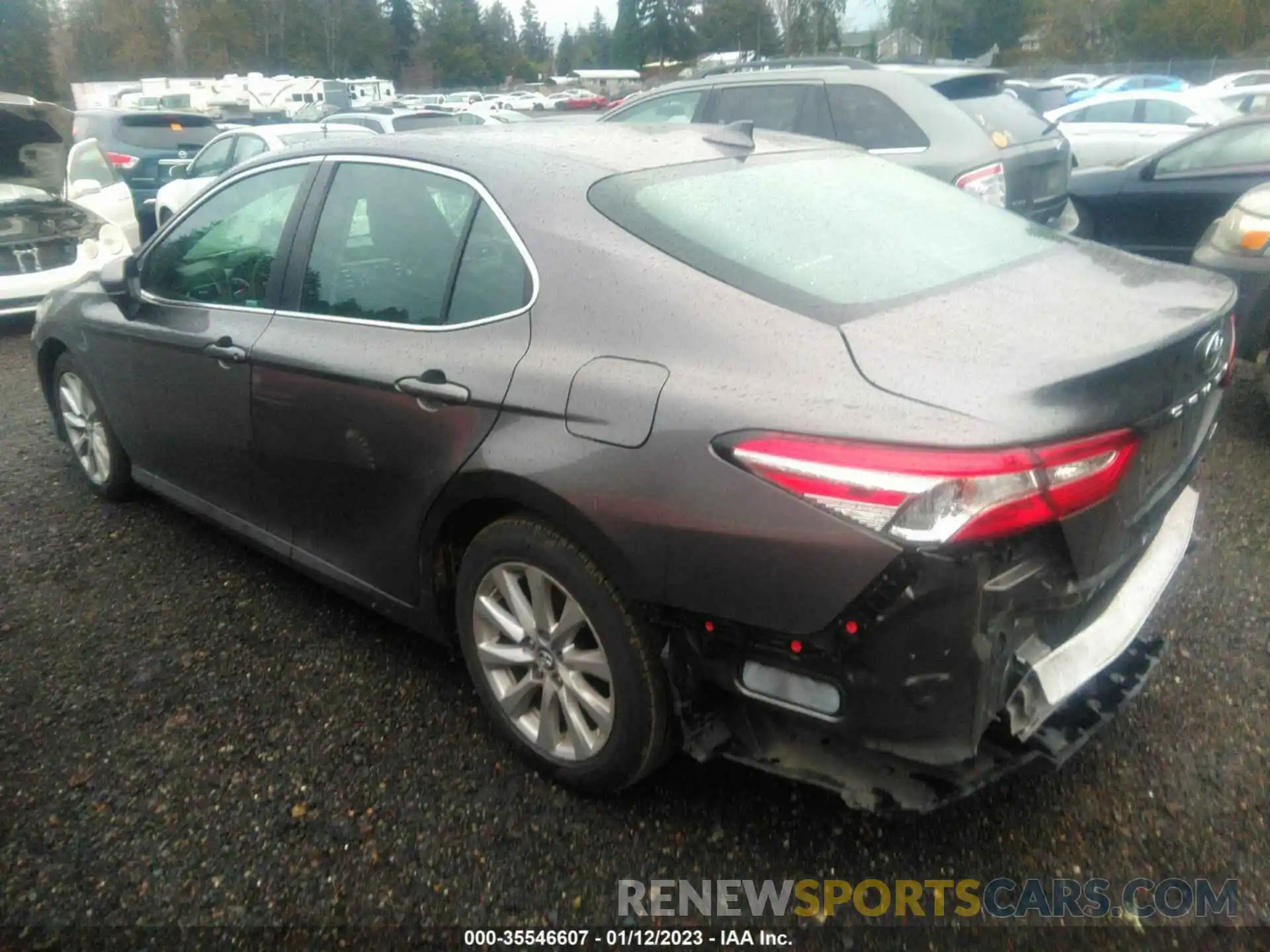 3 Photograph of a damaged car 4T1B11HK4KU690652 TOYOTA CAMRY 2019