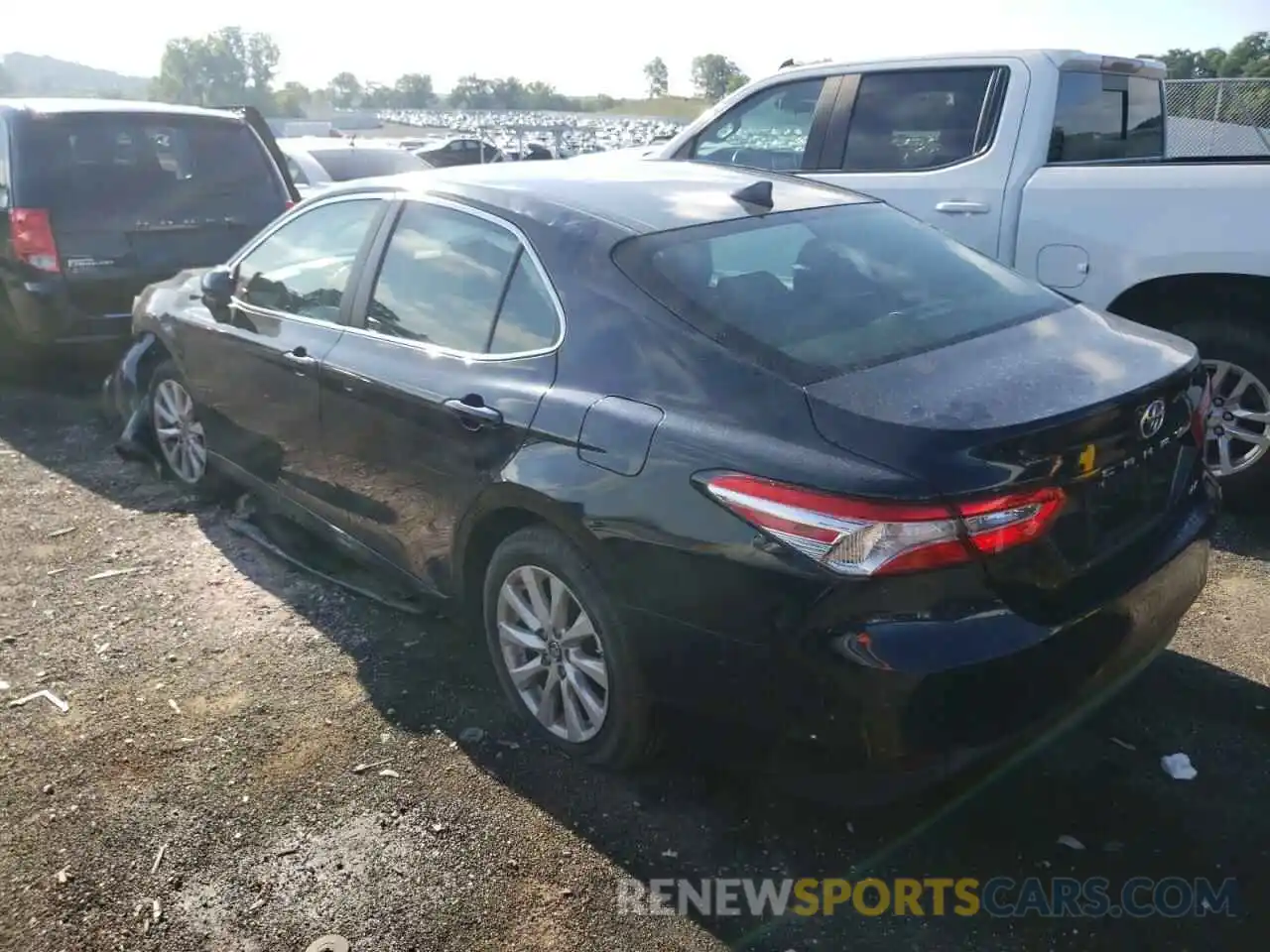 3 Photograph of a damaged car 4T1B11HK4KU690862 TOYOTA CAMRY 2019