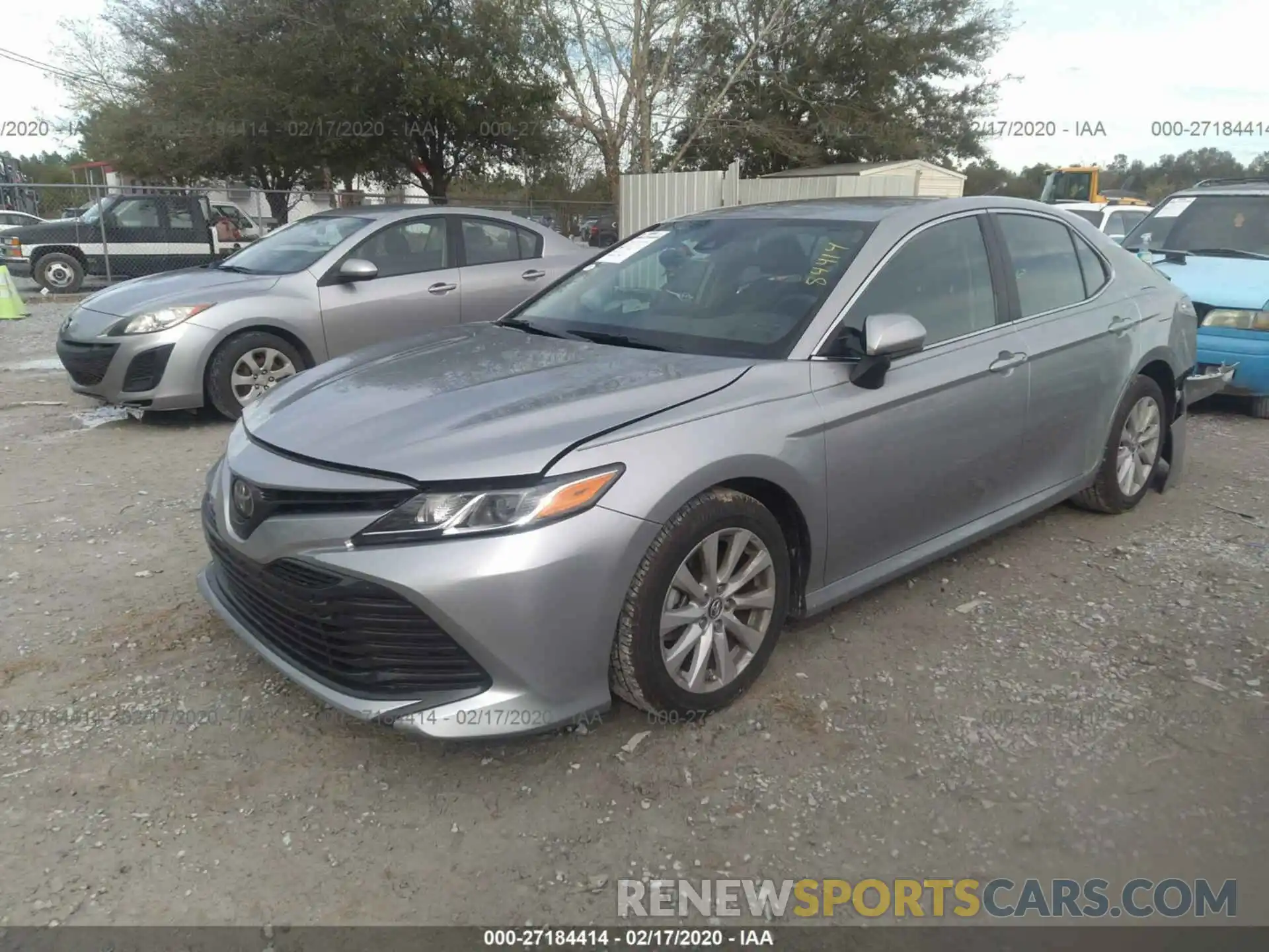 2 Photograph of a damaged car 4T1B11HK4KU690912 TOYOTA CAMRY 2019