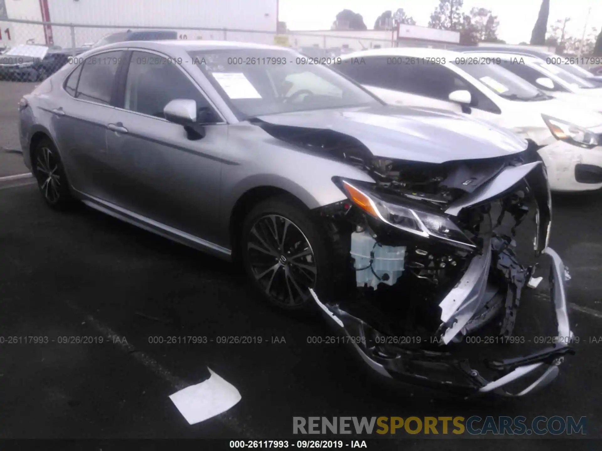 1 Photograph of a damaged car 4T1B11HK4KU691624 TOYOTA CAMRY 2019