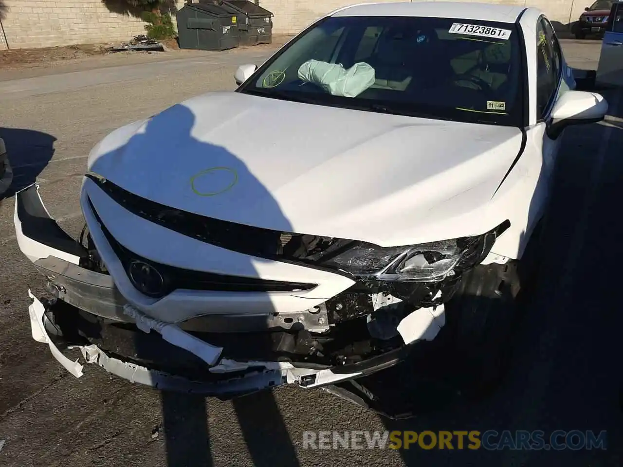 2 Photograph of a damaged car 4T1B11HK4KU693244 TOYOTA CAMRY 2019