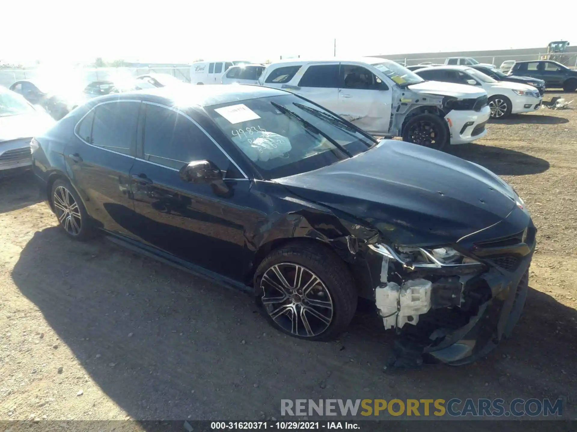 1 Photograph of a damaged car 4T1B11HK4KU693843 TOYOTA CAMRY 2019